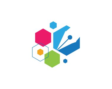 Eğitim Logosu Şablonu vektör illüstrasyon tasarımı