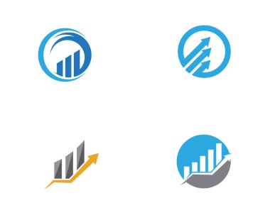 Business Finance Logo şablon vektör simgesi tasarımı