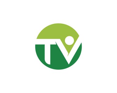 TV İzleyicisi simge vektör çizim tasarım logosu