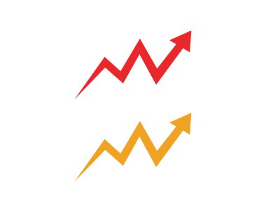 Ok vektör illüstrasyon simgesi Logo Şablonu tasarımı