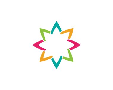 Güzellik Plumeria Simgesi Çiçek Tasarımı Çizim Şablonu