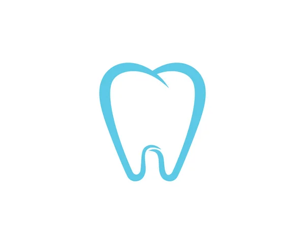 Οδοντιατρικό Λογότυπο Πρότυπο Διάνυσμα Εικονογράφηση Εικονίδιο Σχεδιασμός — Διανυσματικό Αρχείο