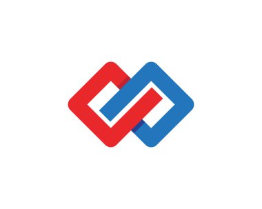 İş kurumsal soyut birlik vektör logosu tasarım şablonu