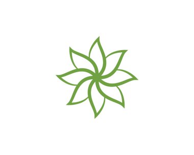 Güzellik simgesi çiçek çizim Şablonu Tasarla