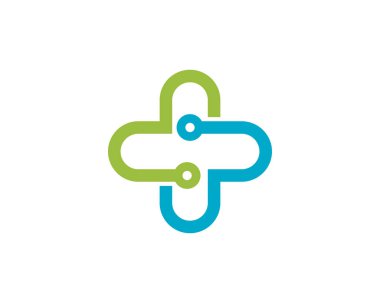 Sağlık Tıbbi Logosu vektör illüstrasyon tasarımı