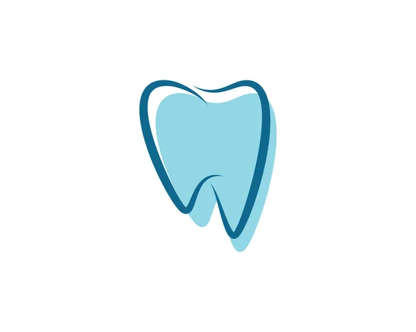 Logotipo Dental Modelo Vetor Ilustração Ícone Design — Vetor de Stock