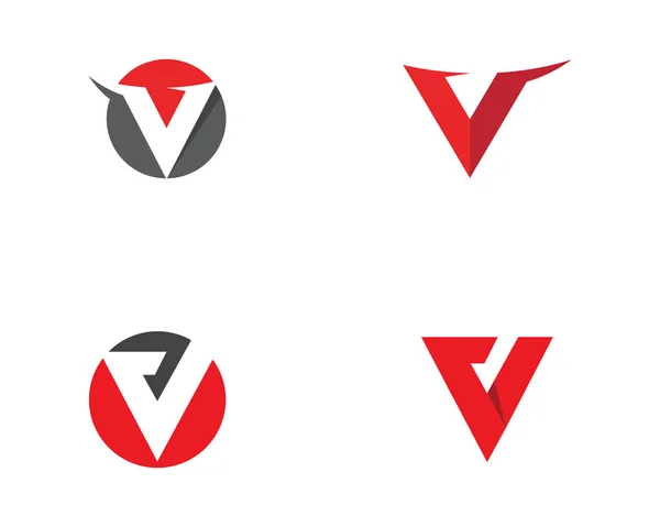 Lettera Logo Modello Icona Vettoriale Illustrazione — Vettoriale Stock