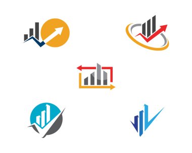 Business Finance Logo şablon vektör simgesi tasarımı