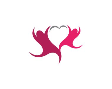 Topluluk, ağ ve sosyal simge tasarım şablonu