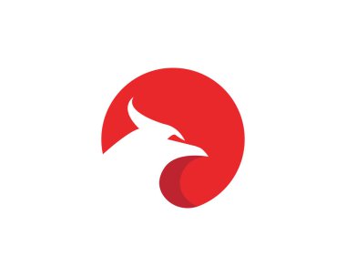 Falcon Logo Şablonu vektör çizimi tasarımı