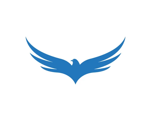 Falcon Logo Plantilla Vector Ilustración Diseño — Vector de stock