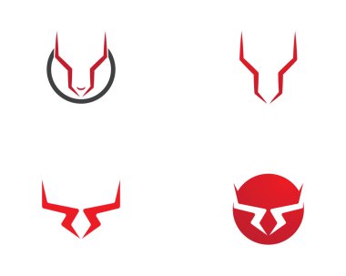 Taurus Logo Şablon vektör çizimi tasarımı