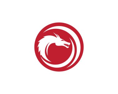 Yusufçuk resimleme simgesi tasarım şablonu vektörü