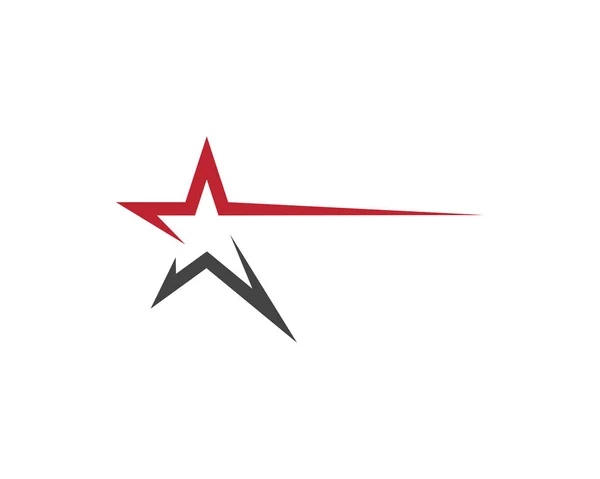 Ikona Gwiazdy Wektor Wzór Projekt Ilustracji — Wektor stockowy