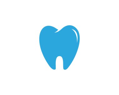 Diş logosu Şablon vektör çizim simgesi tasarımı