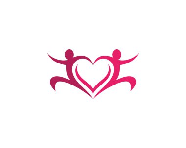 Topluluk, ağ ve sosyal simge tasarım şablonu