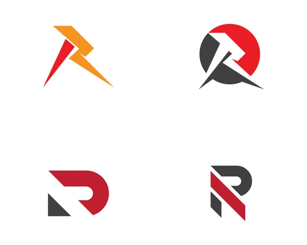 Letter Arrow Vector Illustratie Pictogram Logo Template Ontwerp — Stockvector