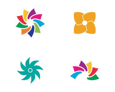 Güzellik simgesi çiçek çizim Şablonu Tasarla