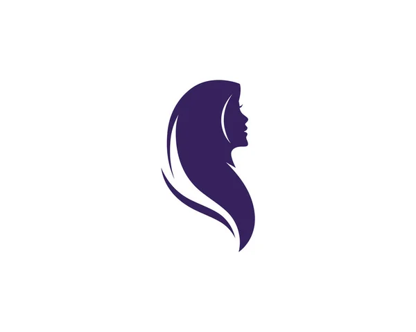Muslimah Hijab Logotyp Mall Vektor Illustration Design — Stock vektor