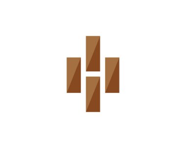 Tuğla duvar simge vektör çizim tasarım