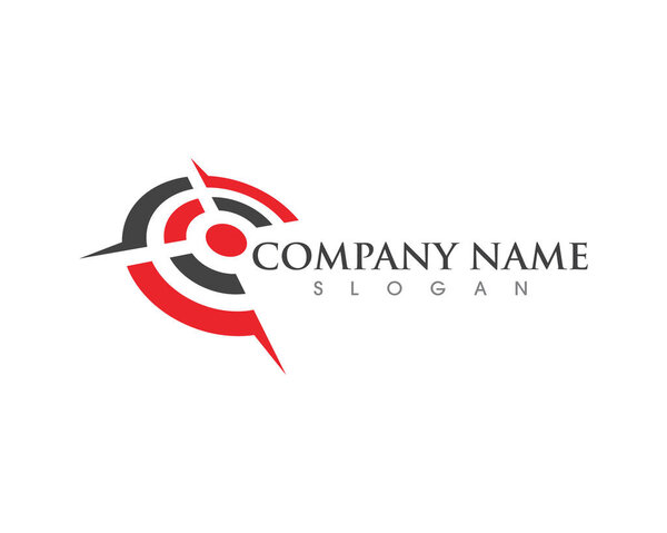 Target icon vector illustration design template