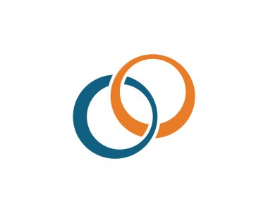 İş kurumsal soyut birlik vektör logosu tasarım şablonu