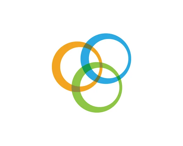 Επιχειρηματική Αφηρημένη Ενότητα Διάνυσμα Λογότυπο Πρότυπο Σχεδιασμού — Διανυσματικό Αρχείο