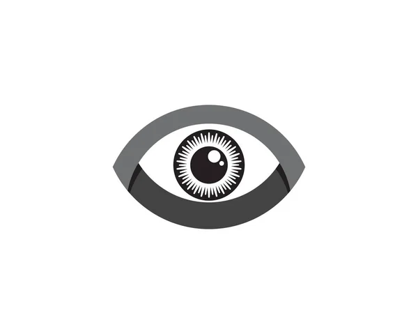 Markenidentität Corporate Eye Care Vektor Logo Design — Stockvektor