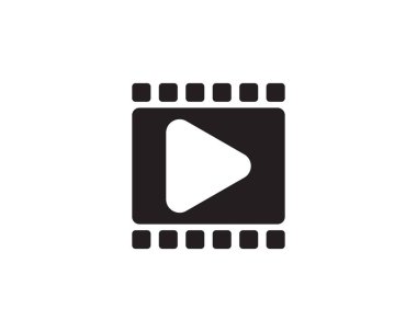 Sinema filmi vektör tasarımı illüstrasyonu