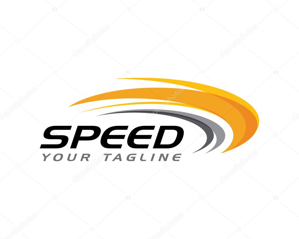 Speed icon simple design illustration vector