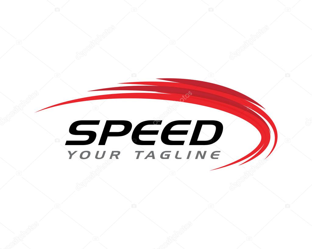 Speed icon simple design illustration vector