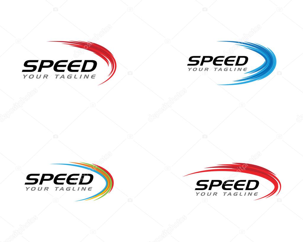 Speed icon simple design illustration vector