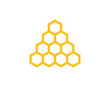 Bal peteği arkaplan dokusu çizimi tasarımı