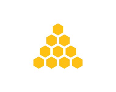 Bal peteği arkaplan dokusu çizimi tasarımı