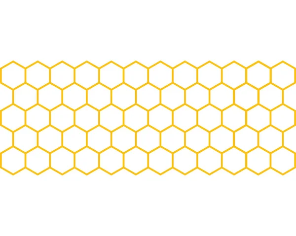 Honingraat Achtergrond Textuur Illustratie Ontwerp — Stockvector