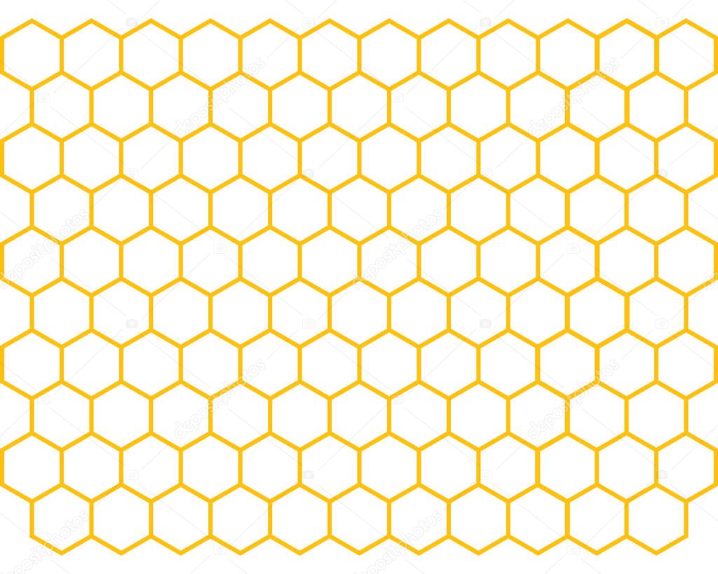 Honeycomb background texture illustration design