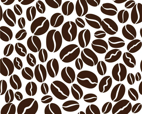 Modèle Illustration Vectorielle Icône Grain Café — Image vectorielle