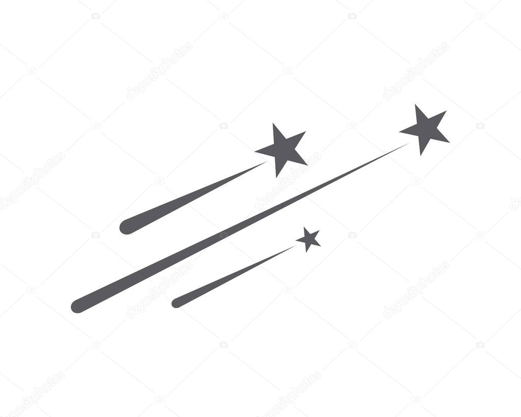 Star icon Template vector illustration design