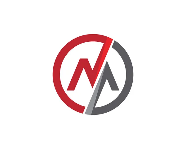 M Літера Логотип Шаблон вектор — стоковий вектор