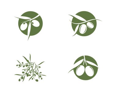 Zeytin simge vektör çizim