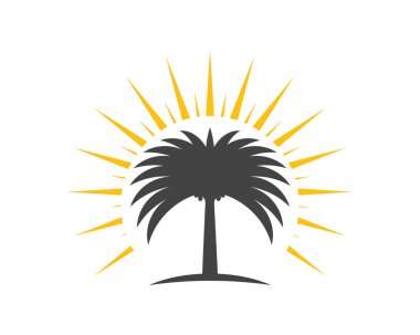 Tarih ağaç simge vektör çizim