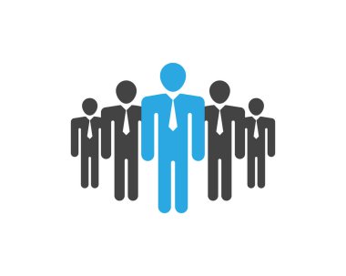 İnsanlar kutsal kişilerin resmi iş grubu vektör