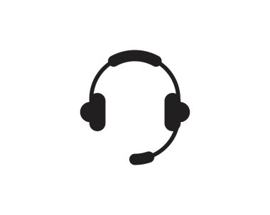 Çağrı merkezi ikon vektör illüstrasyonu