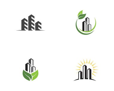 Mülkiyet ve inşaat logosu tasarımı