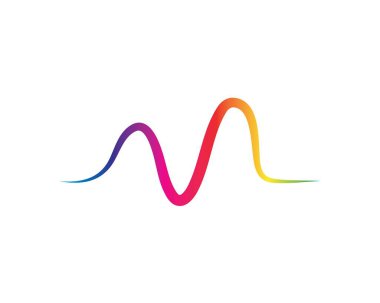 Ses dalgaları illüstrasyon vektör