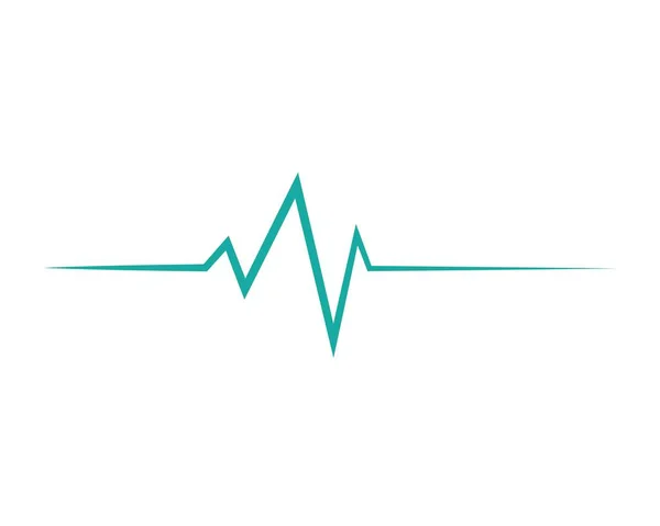 Illustration zum medizinischen Herzschlagpuls — Stockvektor