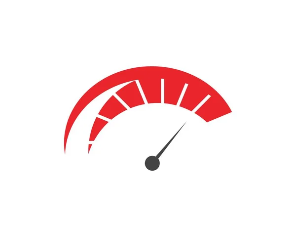 Velocidad icono diseño vector — Vector de stock