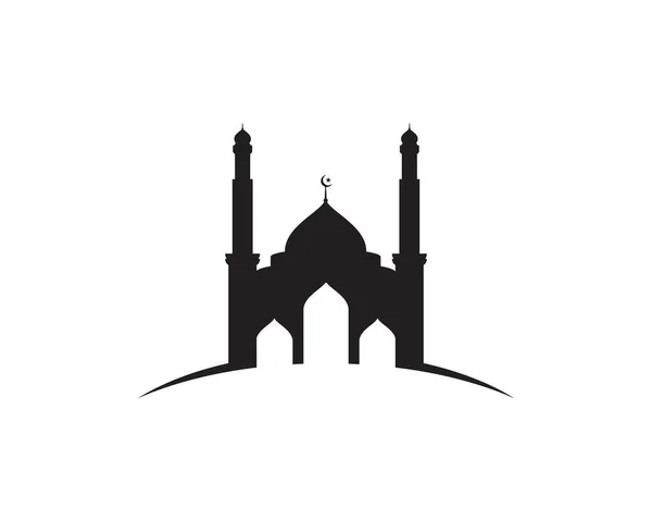 Mosque Moslem icon vector Illustration — Stock Vector