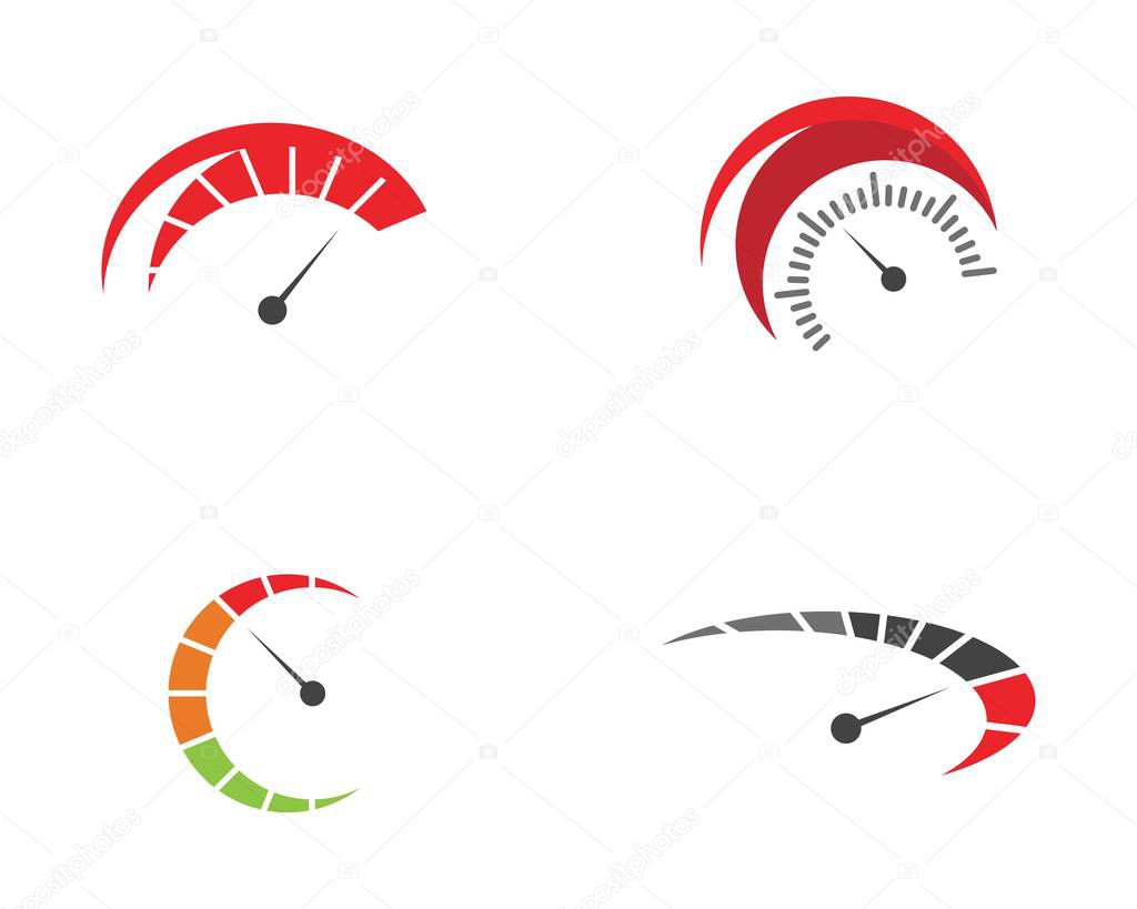 speed icon design vector