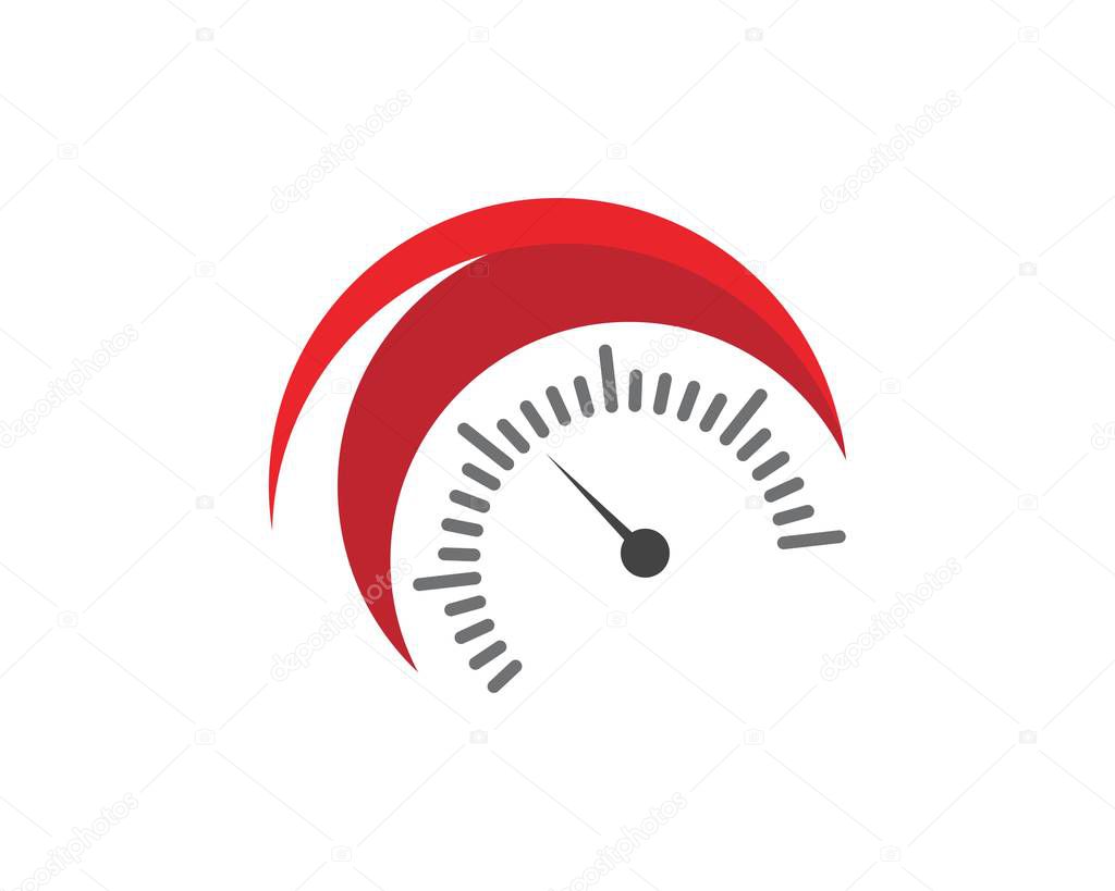 speed icon design vector